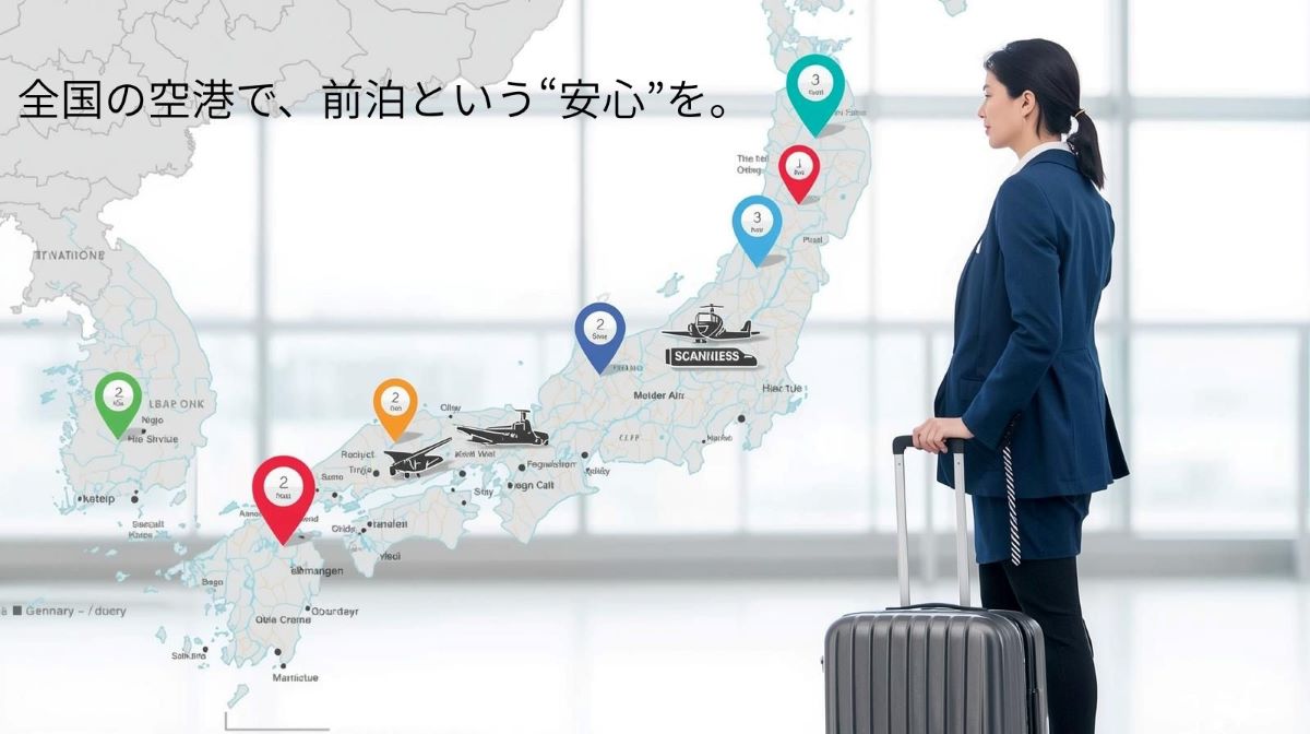 【全国＋地方空港版】女性一人旅におすすめの前泊ホテル完全ガイド｜成田・羽田・関空・新千歳・福岡・那覇・中部を網羅